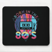 80生まれのヴィンテージカセットテープに マウスパッド (正面)