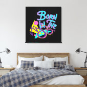 80生まれ年代にクールはモダンAge Art Canvas Print キャンバスプリント (インサイチュ (寝室))