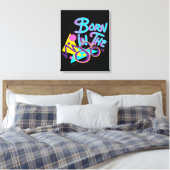 80生まれ年代にクールはモダンAge Art Canvas Print キャンバスプリント (インサイチュ (寝室))