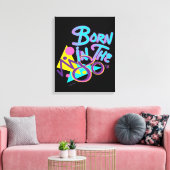 80生まれ年代にクールはモダンAge Art Canvas Print キャンバスプリント (インサイチュ (リビング))