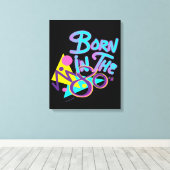 80生まれ年代にクールはモダンAge Art Canvas Print キャンバスプリント (インサイチュ (ウッドフロア))