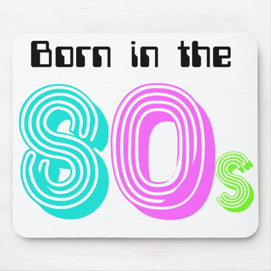 80生まれsマウスパッドのレトロ マウスパッド (正面)