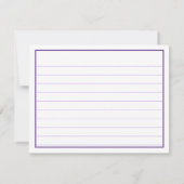 80番目の紫/白の数字パターン (裏面)