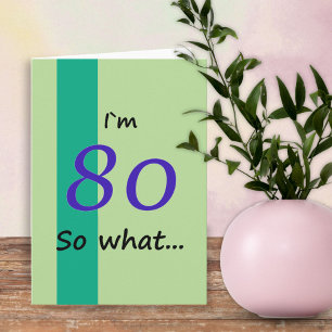 80番目の誕生日おもしろいは カード