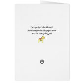 80番目の誕生日カード (裏面)