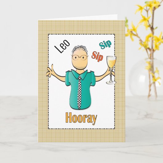 80番目の誕生日カード – カスタマイズする カード (黄色い花)