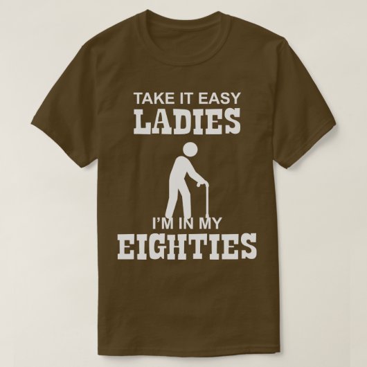 80私の80年代の簡単レディースイムを取る Tシャツ (デザイン正面)