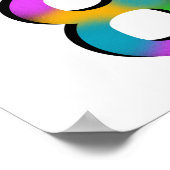 80素晴らし誕生日Tシャツとギフト ポスター (角)