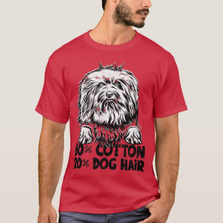 80綿20犬ヘアドッグ新郎 Tシャツ