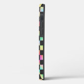 80色のチェッカーボードパターン Case-Mate iPhoneケース (裏面 / 左)