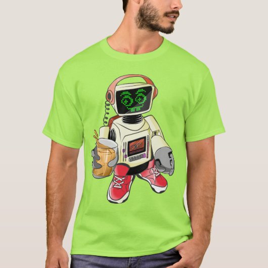 80証拠80s TronBotの2000年のワイシャツ Tシャツ (正面)
