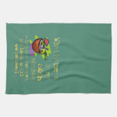 80誕生日のパーティーのギフトにおもしろい関する問題 キッチンタオル (横)