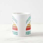 80誕生日への贈り物 コーヒーマグカップ (中央)