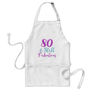 80誕生日まだ素晴らしい スタンダードエプロン