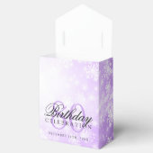 80誕生日サンキューパープルウィンターワンダーランド フェイバーボックス (オープン)