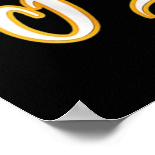 80誕生日ハイヒールシューズクラウンダイヤモンド ポスター (角)