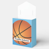 80誕生日🏀バスケットボールイメージモノグラム フェイバーボックス (オープン)