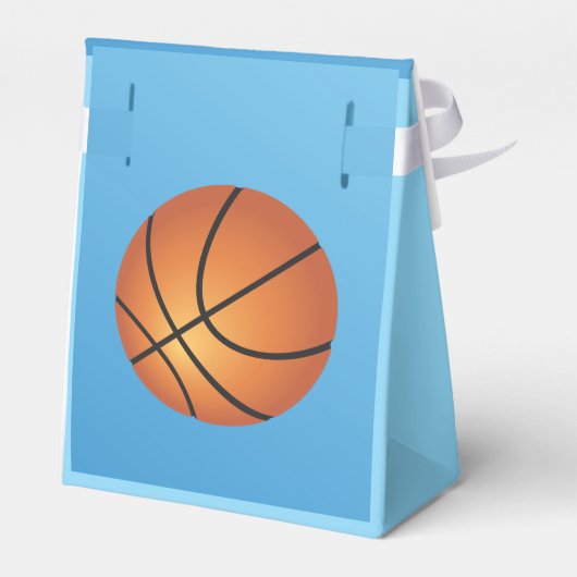 80誕生日🏀バスケットボールイメージモノグラム フェイバーボックス (裏面サイド)