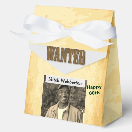 80誕生日🎉フォトモノグラム フェイバーボックス (正面)