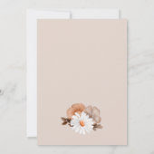 80誕生日ボ素朴ホフローラパーティー 招待状 (裏面)