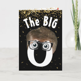 80誕生日マンオンブラック カード