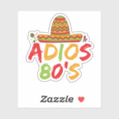 80誕生日メキシコパーティーシンコデマヨフィエスタ シール (シート)