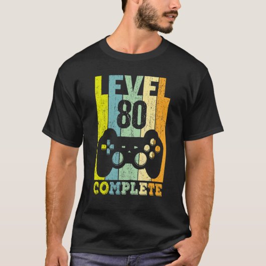 80誕生日レディースメンズレベル80年1942 1 Tシャツ (正面)