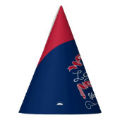 80誕生日世界で最も愛される80歳の パーティーハット (左)