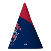 80誕生日世界で最も愛される80歳の パーティーハット (右)