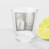 80誕生日応援～80年ブラック金ゴールド ショットグラス (裏面)