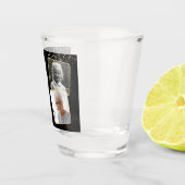 80誕生日応援～80年ブラック金ゴールド ショットグラス (右)