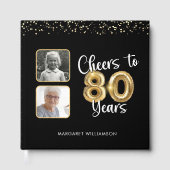 80誕生日応援～80年2枚 ゲストブック (正面)