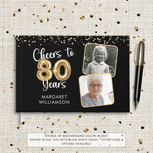 80誕生日応援～80年2枚 ゲストブック