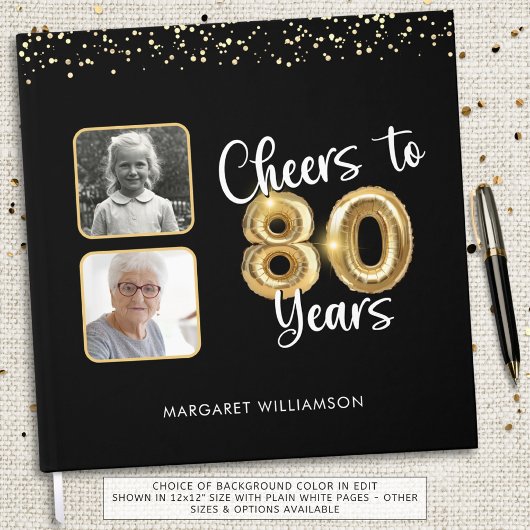 80誕生日応援～80年2枚 ゲストブック