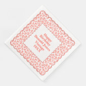 80誕生日番号模様ホタテ珊瑚/白 (コーナー)