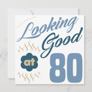 80誕生日良い カード
