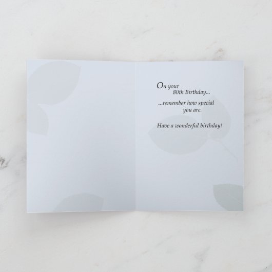 80誕生日花 カード (内部)