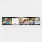 80誕生日4フォトストリップパーソナライズされた 横断幕 (横)