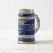80誕生日 おもしろい ビールジョッキ (正面右)