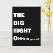 80誕生日 カード (黄色い花)