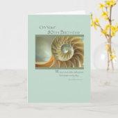 80誕生日 カード (黄色い花)