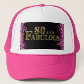 80誕生日 キャップ (正面)