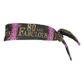 80誕生日 タイヘッドバンド (回転90)