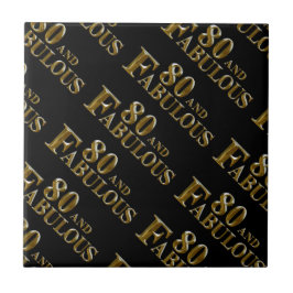 80誕生日 タイル