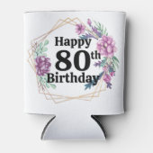 80誕生日 缶クーラー (正面)