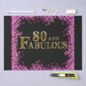 80誕生日 薄葉紙 (クラフト)