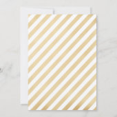 80誕生日-金ゴールドバルーン 招待状 (裏面)