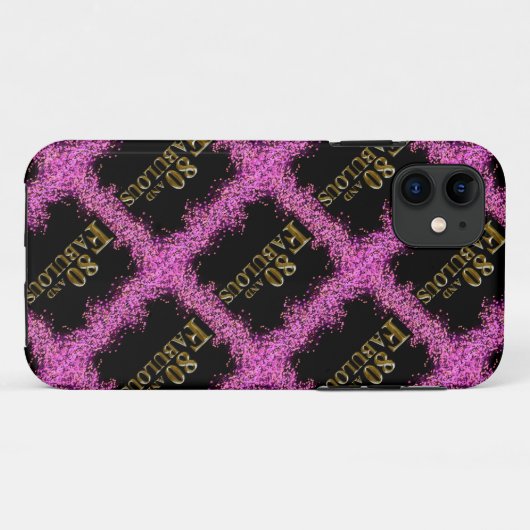 80誕生日 Case-Mate iPhoneケース (裏面(横))