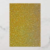 80誕生祝いパーティーフォイル招待状 箔招待状 (裏面)