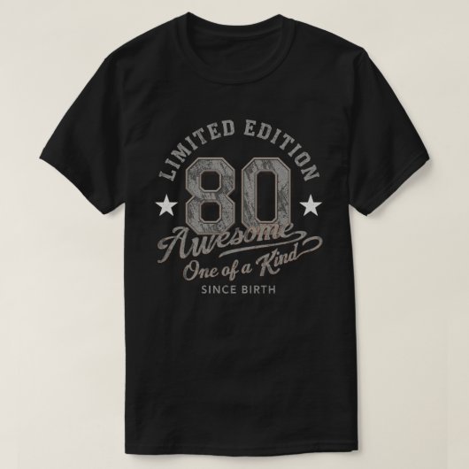 80限定版ヴィンテージワンオブアースシャツ Tシャツ (デザイン正面)